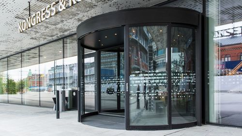 Дверь для защиты - RD3 - ASSA ABLOY Entrance Systems Italy Srl - для больниц / из алюминия / автоматическая