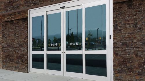 Дверь для защиты - Resilience R128 - ASSA ABLOY Entrance Systems Italy Srl - для больниц / раздвижная / двойная