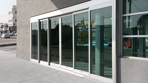 Дверь для больниц - SL500 - ASSA ABLOY Entrance Systems Italy Srl - телескопическая / раздвижная / из алюминия