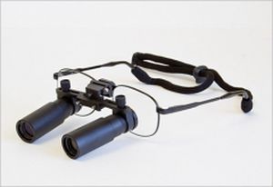 Бинокулярная лупа на очковой оправе - F-P-Ti-5.0x - Care Optical Industrial