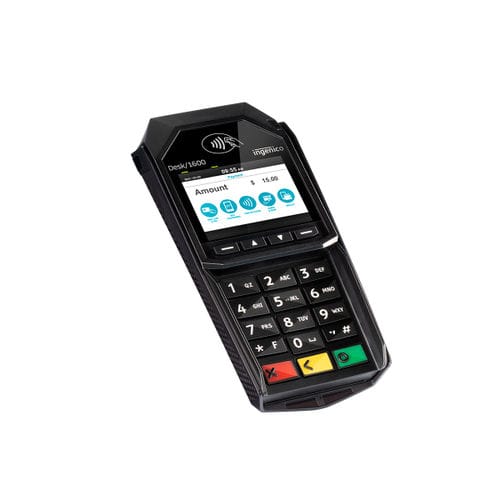 Настольный платежный терминал - Desk/1600 - Ingenico - умный / PCI PTS v6 / бесконтактный