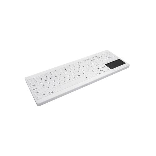Медицинская клавиатура с цифровым блоком клавиатуры - AK-C7412F - Active Key GmbH - с сенсорной панелью / из силикона / USB