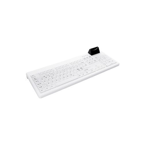 Клавиатура с цифровым блоком клавиатуры - AK-C8200 - Active Key GmbH - из силикона / USB / для гигиены