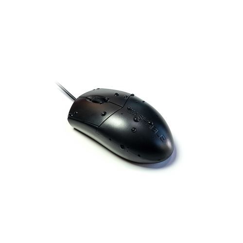 Оптическая медицинская компьютерная мышь - OMWKABS04-BK - WETKEYS - с колесиком / из пластика / моющаяся