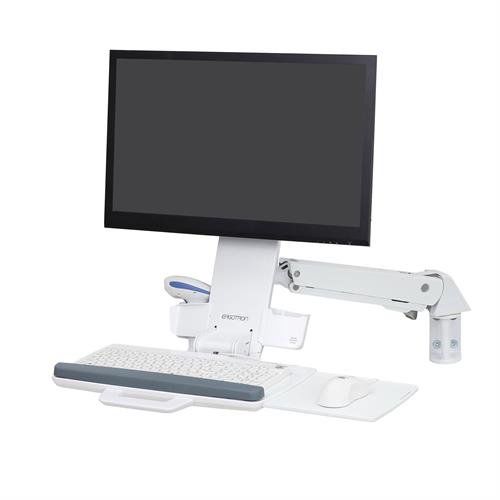 Шарнирный кронштейн - StyleView®Combo - Ergotron - с регулируемой высотой / для монитора / медицинский