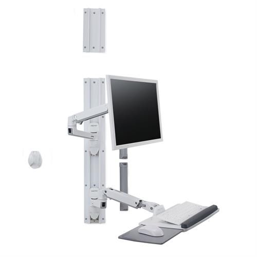 Наклонный кронштейн - 45-551-216 - Ergotron - поворотный / для ЖК-мониторов / медицинский