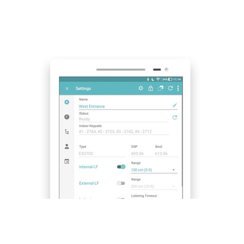 Веб-приложение для управления системами сигнализации - WanderGuard® - Securitas Healthcare - для контроля / медицинское / Android
