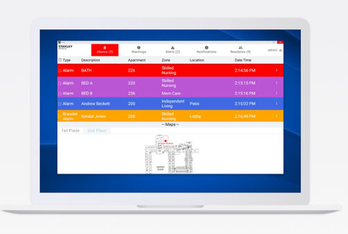 Программное обеспечение для планирования - Arial - Securitas Healthcare - медицинское / с данными из интернета