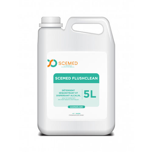 Дезинфицирующее средство для медицинских суден - FlushClean - SCEMED - жидкость / 5000 мл