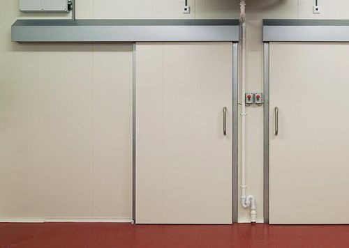 Дверь для больниц - Foodcare Chiller - Metaflex Doors Europe - раздвижная / автоматическая