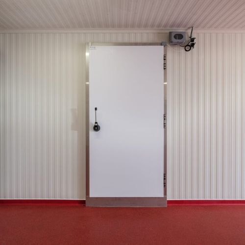 Дверь для лабораторной холодильной камеры - VDM - Metaflex Doors Europe - створчатая / антибактериальная
