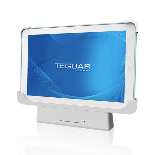 Планшетный медицинский ПК Intel Atom Quad-Core - TMT-4375-12 - Teguar - для учреждений здравоохранения / с сенсорным экраном / герметичный