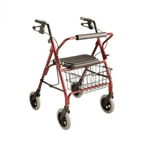 4-колесный ролятор - CARAVAN - Axis Medical and Rehabilitation - бариатрический / алюминиевая рама / с сиденьем