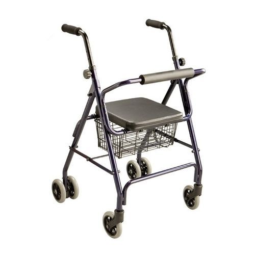 4-колесный ролятор - SPRINTER - Axis Medical and Rehabilitation - с сиденьем / с корзиной / с регулируемой высотой