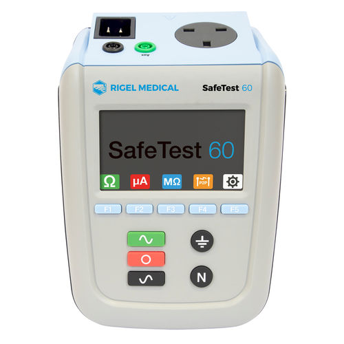 Тестер для контроля - SafeTest 60 - RIGEL Medical - электробезопасности / тока утечки / для лабораторий