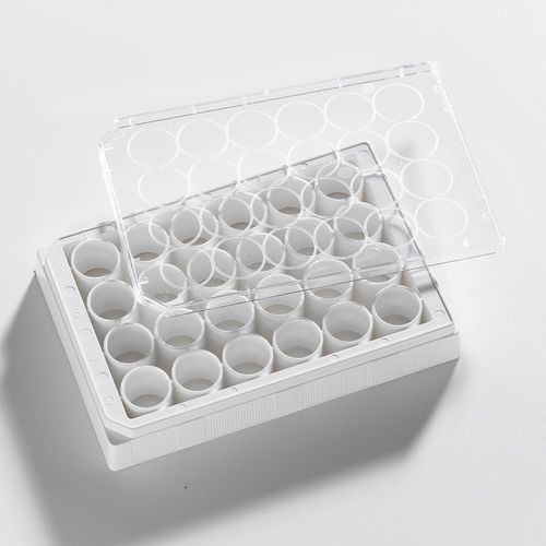 Микропластина 24 отверстия - Signum Krystal™ 324051  - Porvair Sciences Ltd - лабораторная / клеточной визуализации / ELISA