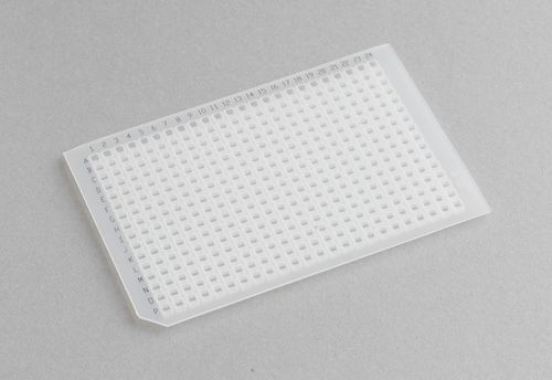 Пробка для микропластин - 380001 - Porvair Sciences Ltd - из силикона / 384 отверстия