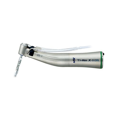 Эндонаконечник для стоматологической имплантологии - X-SG20L - NSK Europe GmbH - с системой подачи воздуха / редуктор / с кнопкой