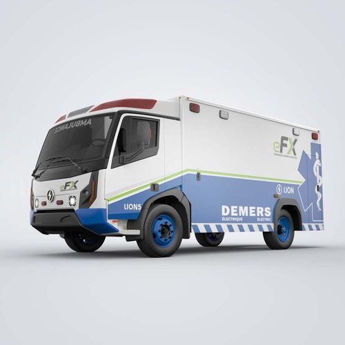 Машина скорой помощи с отсеком - eFX - DEMERS - грузовой автомобиль / тип III / электрическая