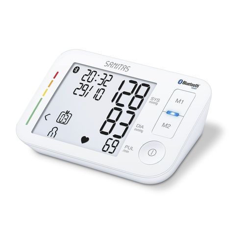 Автоматический электронный тонометр - SBM 37 - Sanitas - Bluetooth / с манжетой