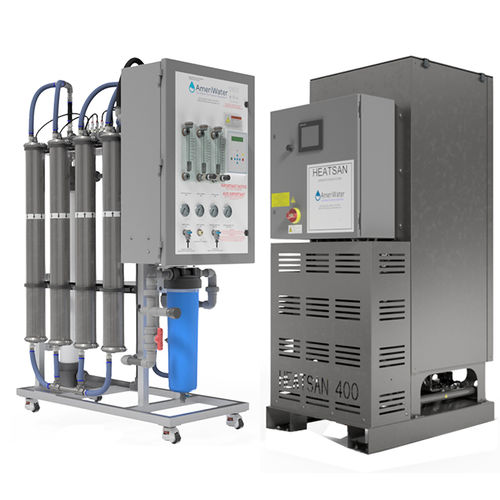 Система обработки воды для гемодиализа - MROZ/Heatsan - AmeriWater - обратный осмос