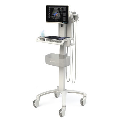 Медицинская тележка - uSmart® 3200T NexGen - Terason - для эхографов / с зондом / транспортная
