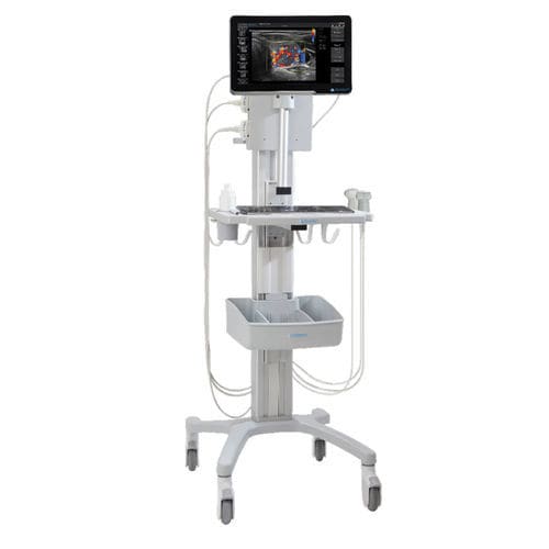 Медицинская тележка - uSmart® 3200T Plus - Terason - для эхографов / с зондом / для гипса