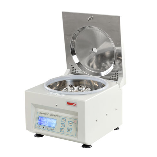 Центрифуга для лабораторий - PowerSpin™ DX - Unico - крови / настольная / горизонтальная