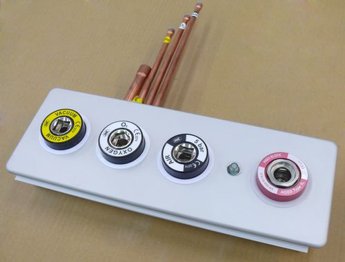 Выпускное отверстие DIN - M-GRD - Medical Technologies LBI - для систем распределения медицинских газов / для медицинских газов