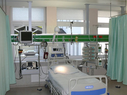 Потолочный медицинская консоль-балка - M-GM - Medical Technologies LBI - для интенсивной терапии / фиксированный / подвесного типа