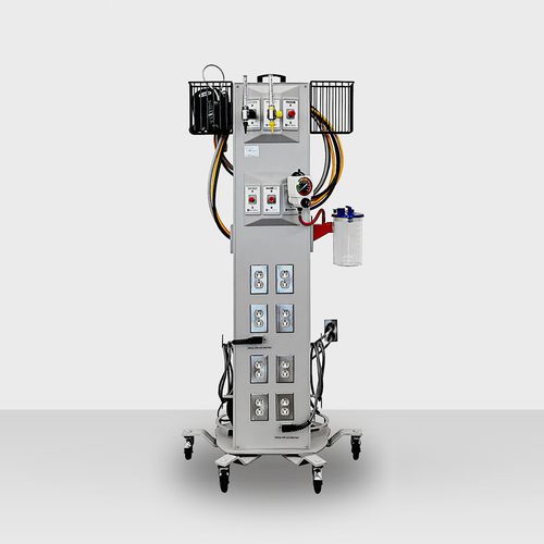Подвижная панель для внутренних коммуникаций - Modular Services Company - для отделения интенсивной терапии