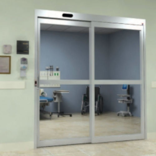 Дверь для защиты - Profiler® Self-Closing IDS Series  - Horton Doors - для больниц / для чистых помещений / раздвижная