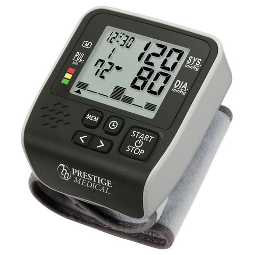 Автоматический электронный тонометр - Wristmate™ - Prestige Medical - на запястье / с заряжаемой батареей / с манжетой