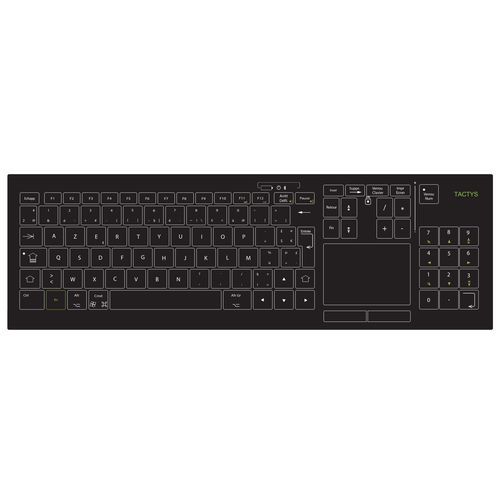 Медицинская клавиатура с сенсорной панелью - SLIM 824  - TACTYS