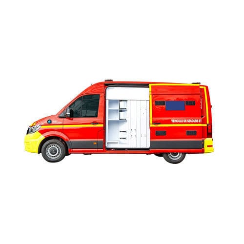 Спасательная машина скорой помощи - VSAV ORION MAN - Gruau - фургон / 4x4 / автоматическая