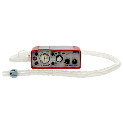 Аппарат ИВЛ для неотложной помощи - paraPAC plus™ - Smiths Medical Surgivet - транспортный / CPAP / компактный