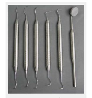 Комплект ветеринарных инструментов для пародонтита - DTP10618 - Dentalaire