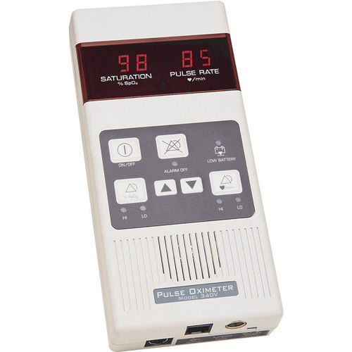 Портативный пульсоксиметр - 340V - Mediaid Inc. - ветеринарный / на аккумуляторе / с внешним датчиком