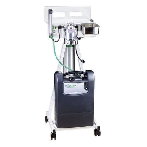 Ветеринарная установка для анестезии на тележке - Pureline® M6100 - Supera Anesthesia Innovations