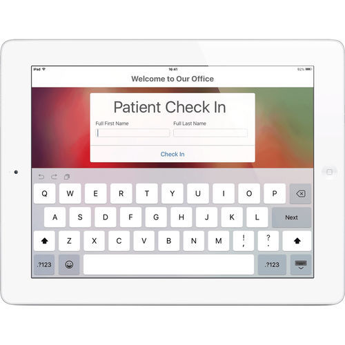 Медицинское приложение iOS - MacPractice - для записи на прием / для планирования / для планшетного ПК