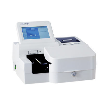 Полуавтоматический биохимический анализатор - UNAMAX LITE - Menarini Diagnostics - настольный / крови / с сенсорным экраном
