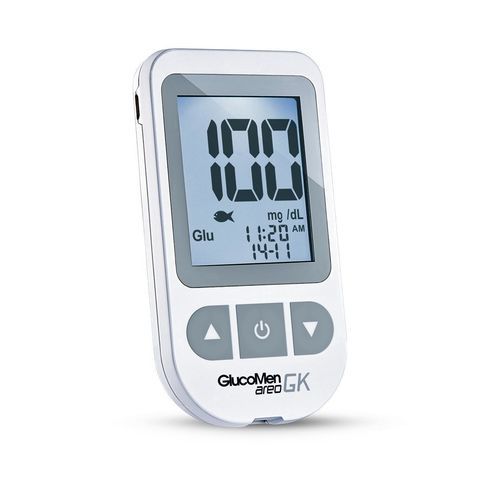 Глюкометр GOD - GlucoMen areo GK - Menarini Diagnostics - электрохимический / для больниц / кетонемия