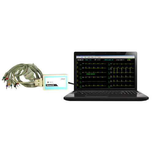 Электрокардиограф для спокойного состояния - SIMUL-G - Nasan Medical Electronics - 12 каналов / для ПК / USB