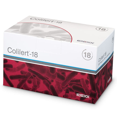 Экспресс-тест для анализа воды - Colilert-18 - Idexx Laboratories - Escherichia coli (кишечная палочка) / для колиморфных бактерий / для воды