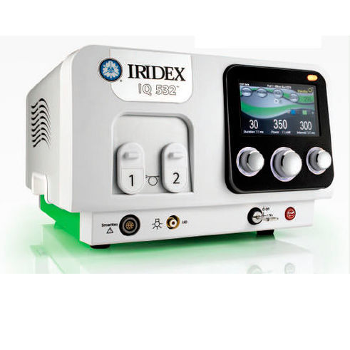 Лазер для хирургической отоларингологии -  IQ 532®  - Iridex - кристаллический / настольный / миллисекунда