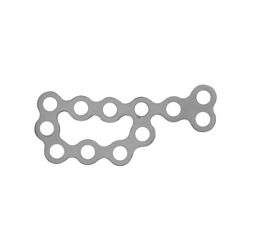 Компрессионная костная пластина для пяточной кости - A595 series - Aysam Orthopaedics - блокируемая / металлическая