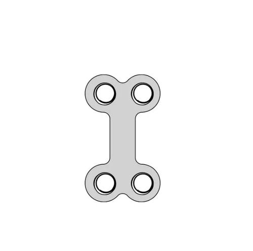Компрессионная костная пластина для нижней челюсти - A110 03 35 series - Aysam Orthopaedics - блокируемая / металлическая