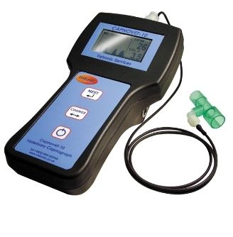 Портативный монитор пациента - Capnovet-10 - Vetronic Services - EtCO2 / ветеринарный