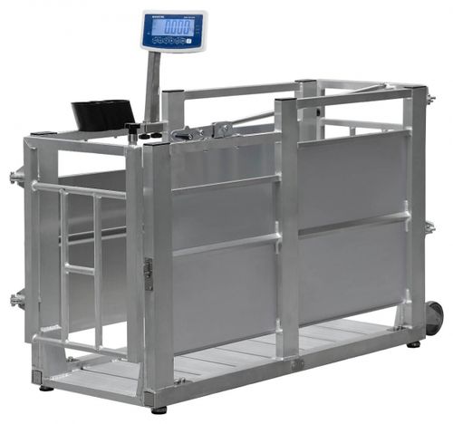 Электронный ветеринарные весы - ETW-ZB - Bosche GmbH & Co.KG - для крупных животных / платформа / с дисплеем LCD