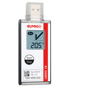Регистратор данных для измерения температуры - LIBERO CB - ELPRO-BUCHS AG - USB / для одноразового применения